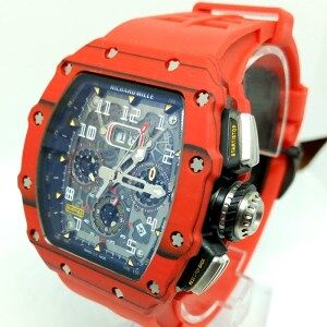 Richard Mille Flyback Red Quartz TPT 50mm Watch RM 11-03 - Image 5