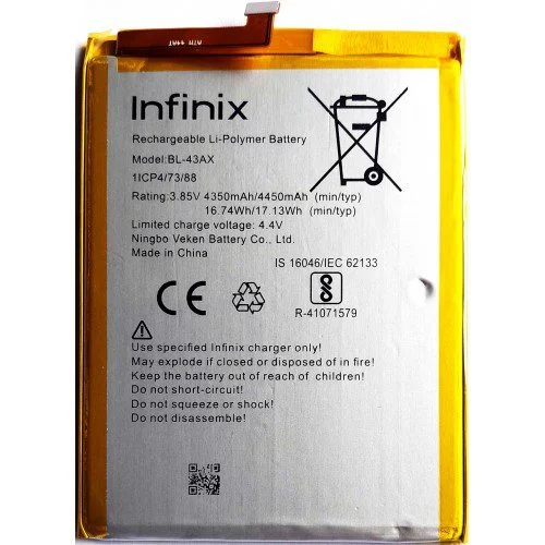 Infinix Note 5 Stylus battery replacement